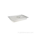 Casserole GN de ​​style américain en acier inoxydable pour hôtel